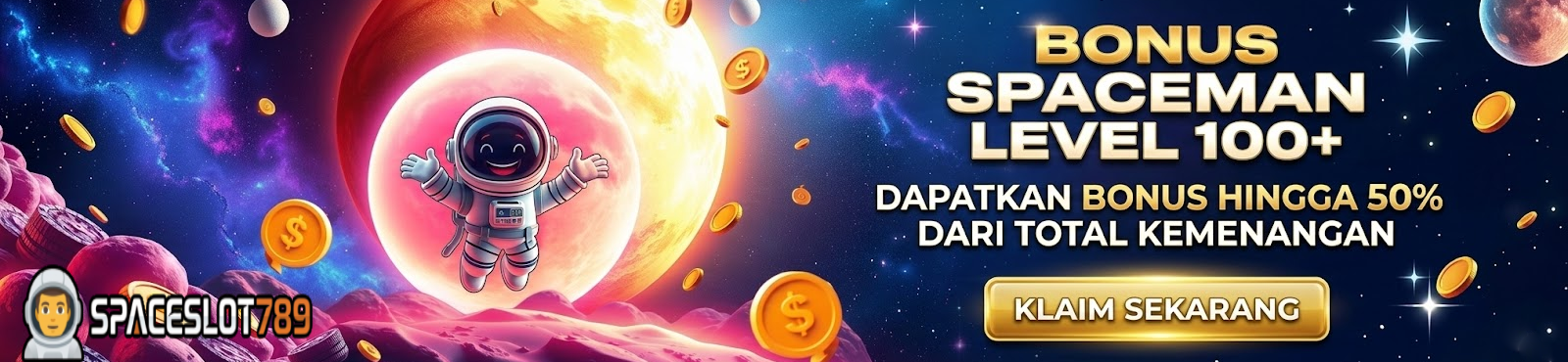 BONUS SPACEMAN LEVEL 100